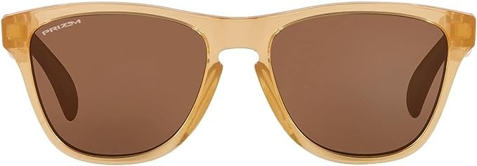 Oakley Youth OJ9009 Frogskins XXS Square Sunglasses, KM Light Curry/Prizm Tungsten, 48 mm