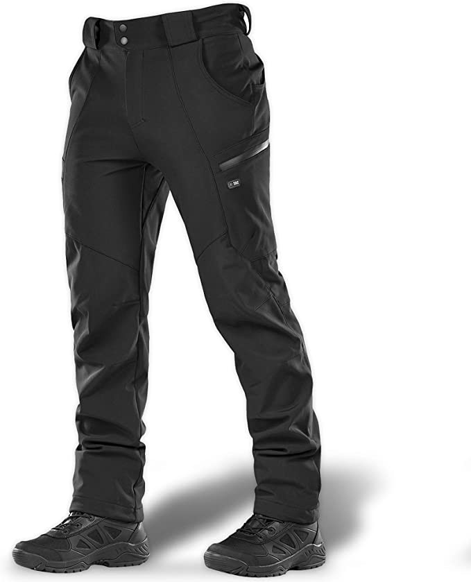 M-Tac Winter Tactical Softshell Insulated Fleece-Lined Trousers