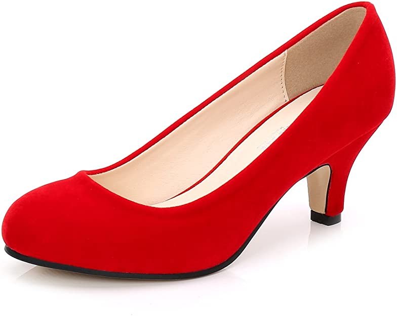 Women's inner heightening platform stiletto heels